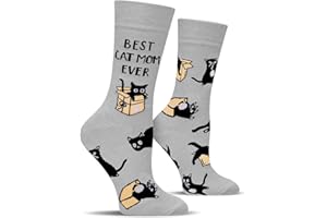 CANTUSTIME Lustige Socken für Damen Mädchen - Geschenke Bunte Lustig Frauen Verrückte Socke Weihnachten Strümpfe Geschenkideen