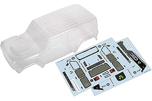 AXIAL Klar Karosserie, 2019 Jeep Wrangler JLU CRC: SCX24