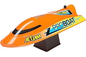PROBOAT Jet Jam 12" Self-Righting Pool Racer Brushed RTR, Orange