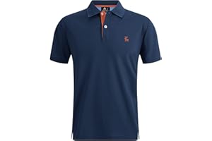 SwissWell Herren Kurzarm Poloshirt Atmungsaktiv T-Shirt Golf Sommer Poloshirts Männer Business Arbeits T Shirt Polohemd