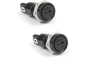 Topteng SCI R3-11 - Supporto per fusibili in vetro 5 x 20 mm, 10 A, 250 V