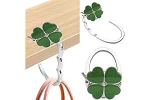 Veszoen Crochet de sac à main, Porte Sac à Main Table Accroche Sac a Main pour Table Crochet Sac a Main pour Table, pour Sacs à Main au Bureau, au Restaurant, Cintre(Vert)