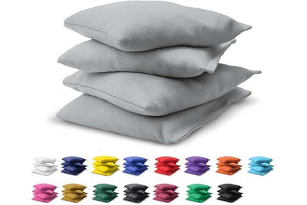 GoSports Lot de 4 Sacs de Cornhole Toutes Saisons, Disponibles dans 16 Couleurs