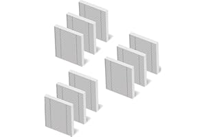 E-HAO Lot de 9 filtres de rechange pour iRobot Roomba série Essential, filtres pour modèles 105 Vac, 105 Combo, Q0120, Q0110, Q0520, Y0140, Y0110, Y01120, Y051020, Essential Vac et Combo