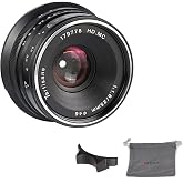 7artisans 25 mm F1.8-APS-C Objektif, Fuji X-A10 X-A3 x-at-XM2 X-T1 X-T10 X-T2 X-T20 x-Pro1 X-Pro2 X-E1 X-E2 X-x-e2s-black i&ccedil;i