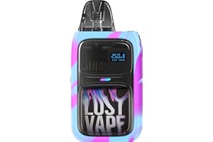 TVDC Lost Vape Ursa Epoch Pod Kit, 1000mah Built-In-Battery, 0.42 OLED Display, Adjustable Airflow Control, USB-C 2AMP Fast Recharging, 2ml Cartridge No Nicotine (Flame Mystic)