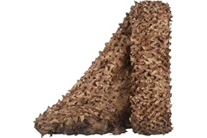 LOOGU Red de Camuflaje, persianas de Red de Camuflaje Ideales para sombrillas Que acampan Caza de Caza