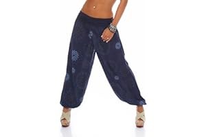 ZARMEXX FASHION Zarmexx Pantalon d'été Femme Bloomers Harem Style Taille Unique (38-44)