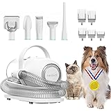 Neakasa von neabot P1 Pro Kit per toelettatura e aspirazione a vuoto per animali domestici, Tosatrice per Cani e Gatto Pelo L