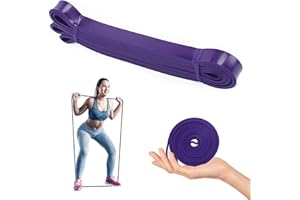 BELSVOR Bande Élastique Fitness 3 Choix, Bande de Résistance Élastique, Bandes Elastiques Musculation pour Entraînement du Dos/Bras/Hanches/Étirement des Jambes, Elastique Sport pour Homme/Femme