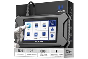 ‎MUCAR mucar OBD2 Diagnosegerät, CS90 Diagnosegerät Auto Deutsch, 2024 Kfz Auslesegerät, OBDII Motorsystem Diagnosetools mit 28 Reset-Funktion, Kostenlose Upgrades Auf Lebenszeit