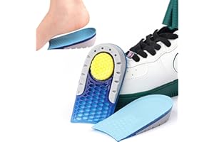 DAKLUNAR Wkładki na ostrogę piętową, klin pięty, poduszka żelowa, poduszka na pięcie, ochrona pięty, ochrona pięty, dla kobiet i mężczyzn, do łagodzenia zapalenia powięzi podeszwowej, ostrogi piętowej i bólu