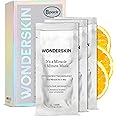 Wonderskin 8 Minute Mask, Hydrating and Anti Aging Face Mask Packed with Vitamin C and Niacinamide, Moisturizing Face Masks Pack of 8
