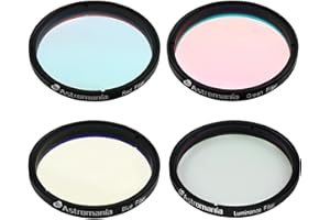 Astromania Telescope LRGB 2 Inch Filter Set - Give Stunning Astrophotographic Results