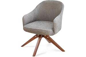 RTSFKFS Stuhlhussen mit Armlehnen Leinenimitat, Stretch Sessel Stuhlbezug, Büro Hochlehner Schonbezug, Abdeckungen Protector Sitzbezug für Esszimmer Wohnzimmer Hochzeit, Partys Deko(Gentleman Gray,2 Pcs)