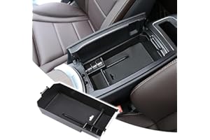 DIYUCAR Scatola portaoggetti centrale per bracciolo auto per Benz Classe C W204 W205 2008-2020 Accessori interni per Classe GLC 2016-2020 Scatola bracciolo Riponendo