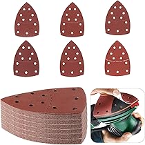 Carta Abrasiva Per Levigatrice Mouse - 88 Fogli Misti Grana 40-800 - Per Legno E Metalli - Con 5 Fori Antistatici - Foto 6