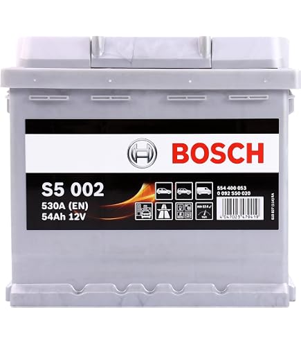 Tudor Exide Technica Car Battery – 45 Ah, 12V, Maintenance-Free – Right Terminal Polarity, Dimensions 237x127x227mm