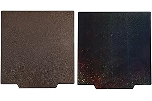ZUNATE Double Sided PEI Sheet PEY Build Plate 180x180mm 3D Printer Hot Bed Platform for Kingroon KP3S (180mm Colorful Steel Sheet)