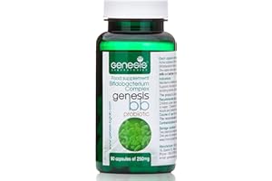 Genesis Bifidobacterium Complex BB Kann unterstützen Darmgesundheit und Immunsystem 90 Kapseln - 250 mg