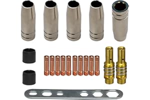 WJMY MB15 15AK Contact Tip 0.8mm M6 Tips Holder Difuser Shield Cup for MB15 15AK MIG Welding Torch