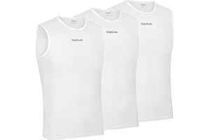 GripGrab Ultralight 1er und 3er Pack Cool Mesh Sommer Fahrrad Unterhemd Ärmellos Herren Radsport Funktionsshirt Dünn