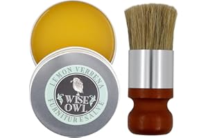 HUAHUANGHUI Wise Owl 2024 Pommade pour meubles en cuir, pommade et brosse pour meubles en cuir, 120 ml, pour protéger les meubles en cuir, 1 pièce