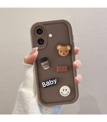 Coque IPhone 16 Pro En Silicone Mat Irisé – Motif Cœur Doré, Protection Anti-chocs Et Finition élégante