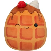 Squishmallows SQCR05376 Weaver Waffle con fragole e panna montata ...