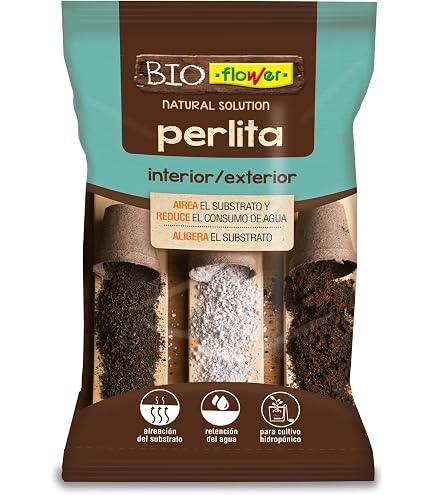 Perlite AL.FE 5 Litres - Substrat Léger Et Aéré Pour Jardin, Potager Et Plantes En Pot