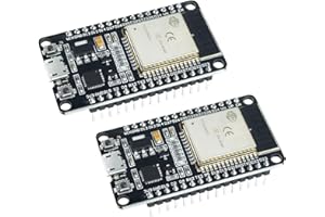 LAFVIN 2pcs ESP-WROOM-32 ESP32 Development Board WiFi + Bluetooth Dual Core 2.4GHz Mikrocontroller kompatibel mit Arduino IDE