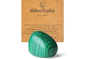 XIANNVXI Polie Cristal Malachite Pierre Cristal Malachite Pierre de Cristal de Guérison Naturelle Pierre de Cristal Pierres Précieuses Cristaux