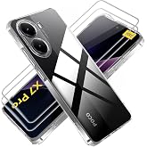 Poco X7 Pro Kılıf Kamera &Ccedil;ıkıntılı Korumalı Yumuşak Şeffaf Silikon + 9H Ekran Koruyucu Cam 2in1 Set