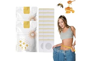 WUKESIFY Bee Venom Shaping Patches, Bee Venom Lymphatic Drainage Patch, Bee Venom Lymphatic Drainage Patches for Women & Men (20pcs)