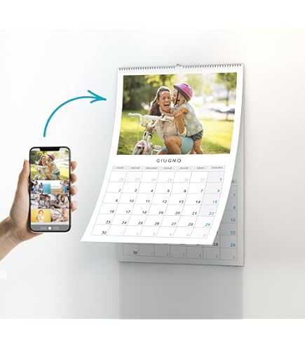 Calendario Da Parete 2025 Personalizzato - Formato A3, 13 Pagine, Con Le Tue Foto - Foto 11