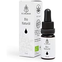 Elbgras® Bio Hanfsamenöl | Deutsches Bio-Produkt mit Zertifikat | 10 ml Inhalt – 250 Tropfen | Omega 6/9-Vitalkomplex