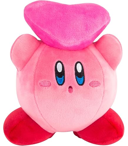 Peluche Kirby 6 – Figurine Douce De La Collection Artist De Little Buddy, Idéale Pour Les Fans Du Célèbre Personnage Rose