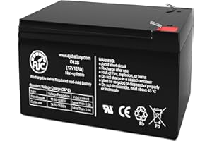 AJC Battery Replacement Compatible with APC SMART-UPS 1000 SUA1000I 12V 12Ah UPS Battery