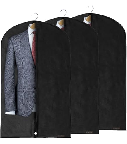 Copertura Protettiva Per Stand Appendiabiti - Antipolvere, Traspirante, 121x167x60 Cm, Nero - Foto 7