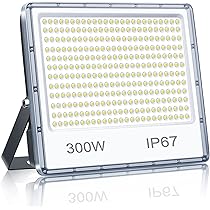 Faretto LED Esterno 300W 30000LM - Luce Sicurezza IP67 Bianco Freddo 7000K Per Giardino, Garage, Stadio - Foto 5