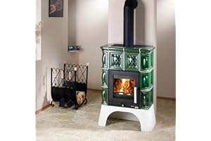 Haas + Sohn 04 339 15 30 Haas+Sohn Treviso-II Kaminofen Keramik Grün