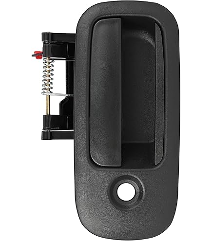 X AUTOHAUX Front Glove Box Lid Latch Lock Handle Cover For Chevrolet Silverado 1500 2001-2007 Latch Catch Clip Black
