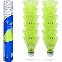 Badmintonschläger Set Graphit - 2 Schläger Mit Tasche & Bällen