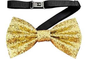 Chyuxinda Glitzernde Fliege Pailletten Fliege für Junggesellinnenabschied Karneval Kostüm Fasching Halloween Karneval Mottoparty