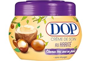 Dop Crème Nourrissante pour Cheveux très Secs ou Crépus Karité, 300ml