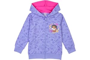 Disney Encanto Girls Hoodie, Mirabel Zip Up Hoodie Jumper for Girls, Ages 3 to 10 Years