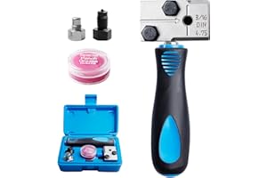 AXVRAV Bördelgerät Bremsleitung, 4,75mm Universal Rohrweiterungswerkzeug für DIN F-Bördel, 3/16 Zoll Bördelungen Werkzeug für Brems Hydraulikleitungen Auto Reparatur Kfz-Bremsleitungen Hydraulische