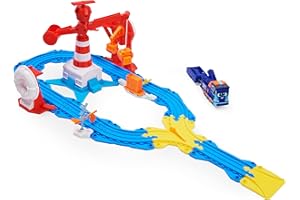 Mighty Express, La Stazione Porto, con Trenino Milo Il Meccanico Esclusivo, Giocattolo per Bambini 3+