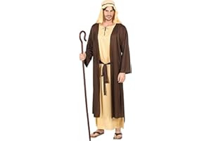 W WIDMANN MILANO Party Fashion - Disfraz José, pastor, pastor, figura biblia, belén, disfraces carnaval
