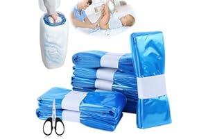 ENUTROF Nachfüllkassette Nachfüllpackung 8er-Pack 4,5M Windeleimer Nachfüllkassetten Nachfüllfolie Nachfüllpackungen für Windeleimer Blau